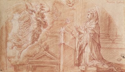 The Annunciation by Nicolo dell Abate